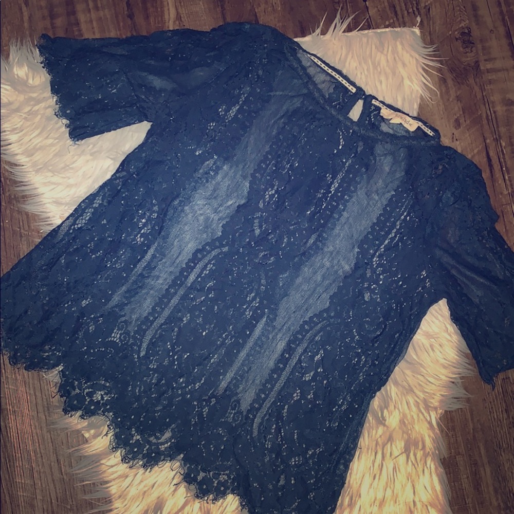 Lace Cover Top